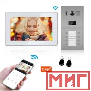 Фото 6 - Видеодомофон для квартир с WiFi и Tuya.
