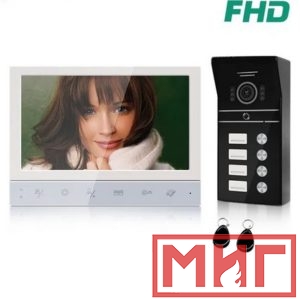 Фото 9 - Видеодомофон с экраном HD 7-дюймовый монитором.